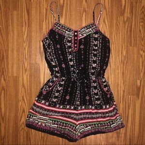 patterned romper perfect for the summer